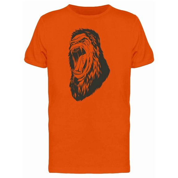 Grunge Angry Gorilla Tee Men's -Image by Shutterstock