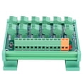 thumbnail image 2 of DIN Rail Terminal Block, Convenient 20-26AWG Practical Terminal Block  for Utomated Industry for Capture Card DIN, 2 of 8