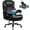Black, variant on BOSSIN 500lbs Big and Tall Office Chair ,Heavy Duty Computer Desk Chair with Adjustable Lumbar Support