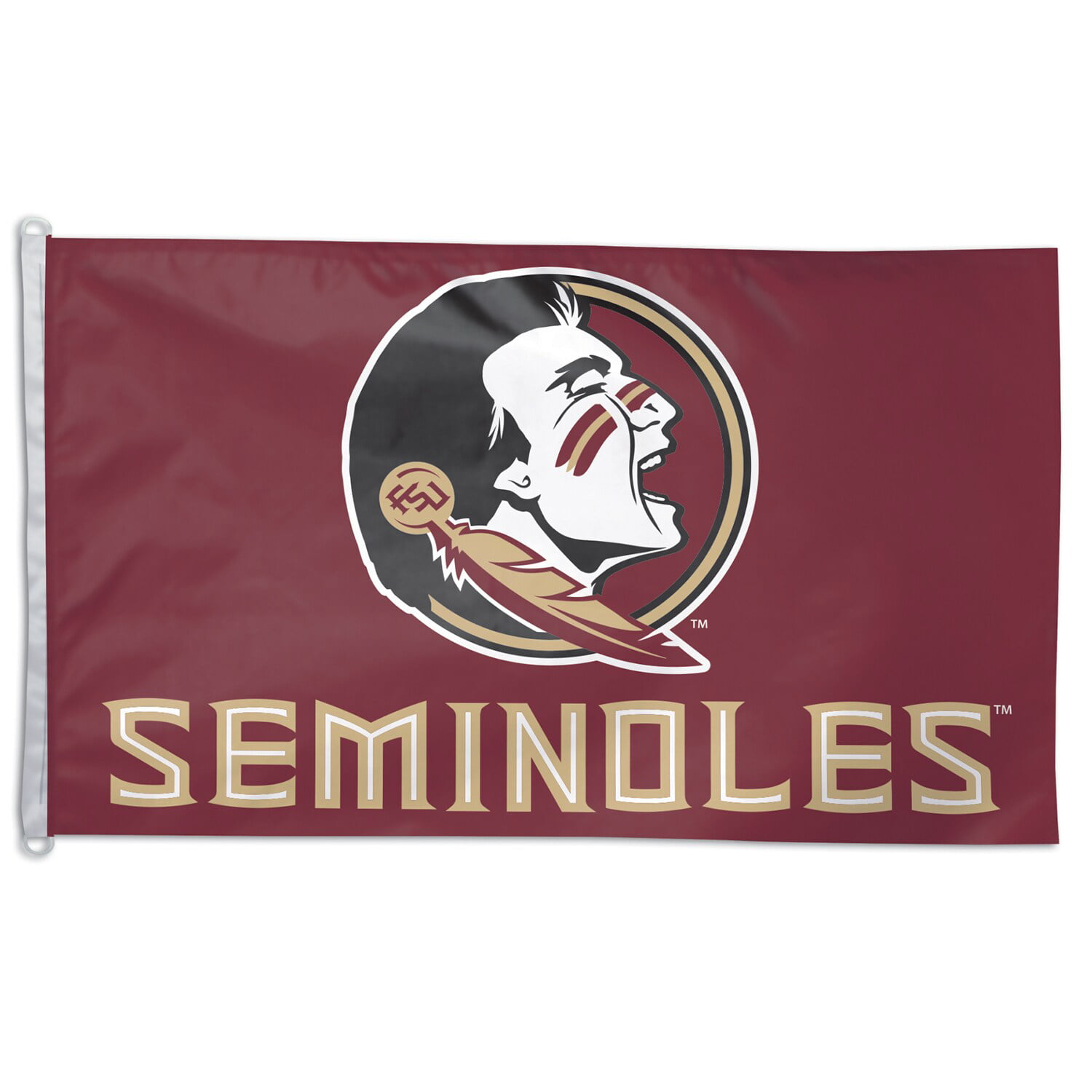 WinCraft Florida State Seminoles 3' x 5' Single-Sided Horizontal Flag ...