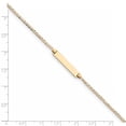thumbnail image 2 of Beautiful 14k Flat Curb Link ID Bracelet, 2 of 2