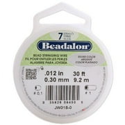 Stringing Wire 7, Strand .012" Diameter 30 Feet/pkg, Silver Plated