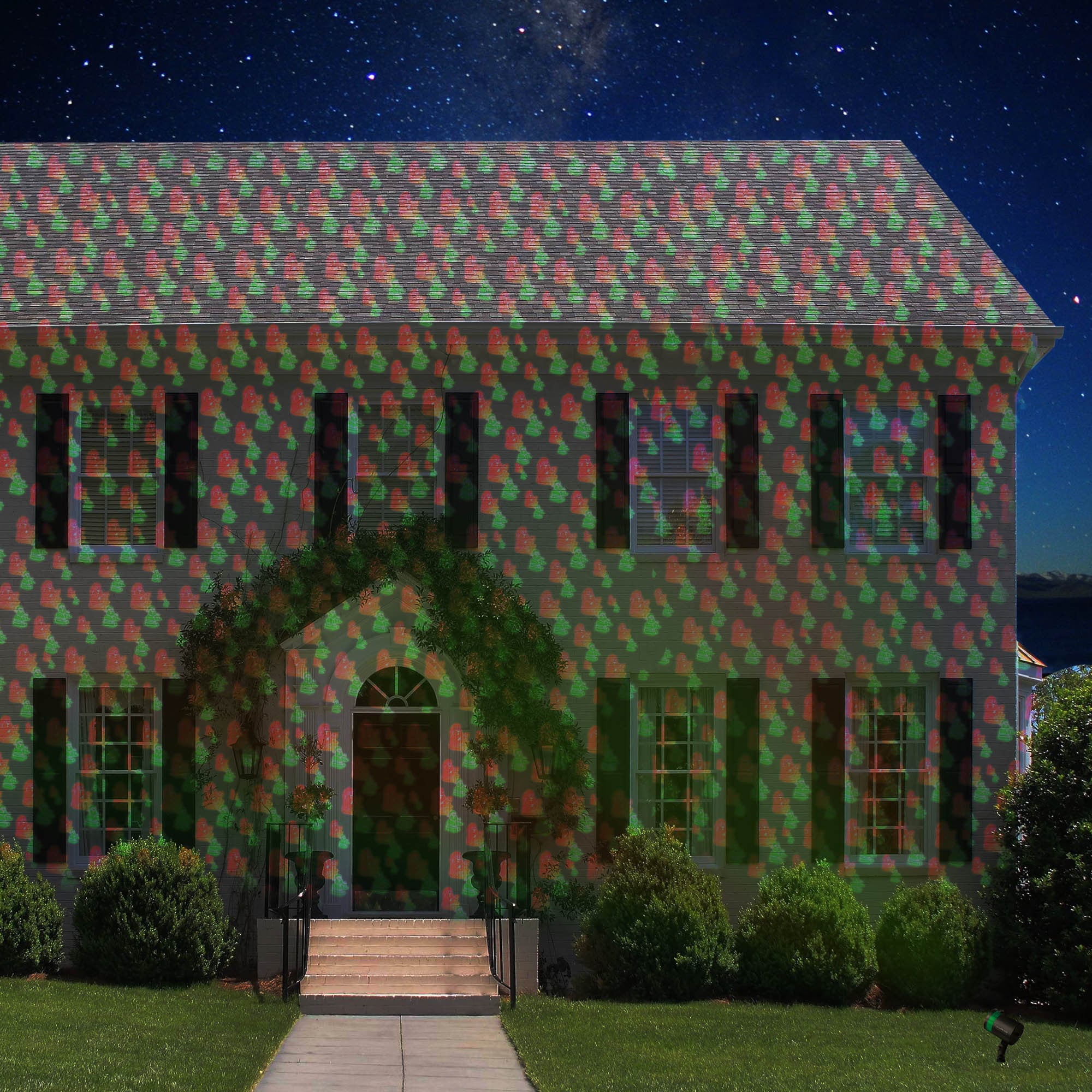 Source Force Outdoor Christmas Laser Light Show Red and Green 12