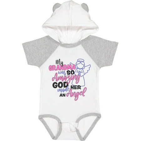 

Inktastic My Grandma Was So Amazing God Made Her an Angel Gift Baby Girl Bodysuit