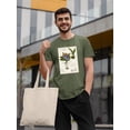 thumbnail image 2 of Orchid Field Notes Ii. T-Shirt Men -Naomi McCavitt Designs, Male Medium, 2 of 4