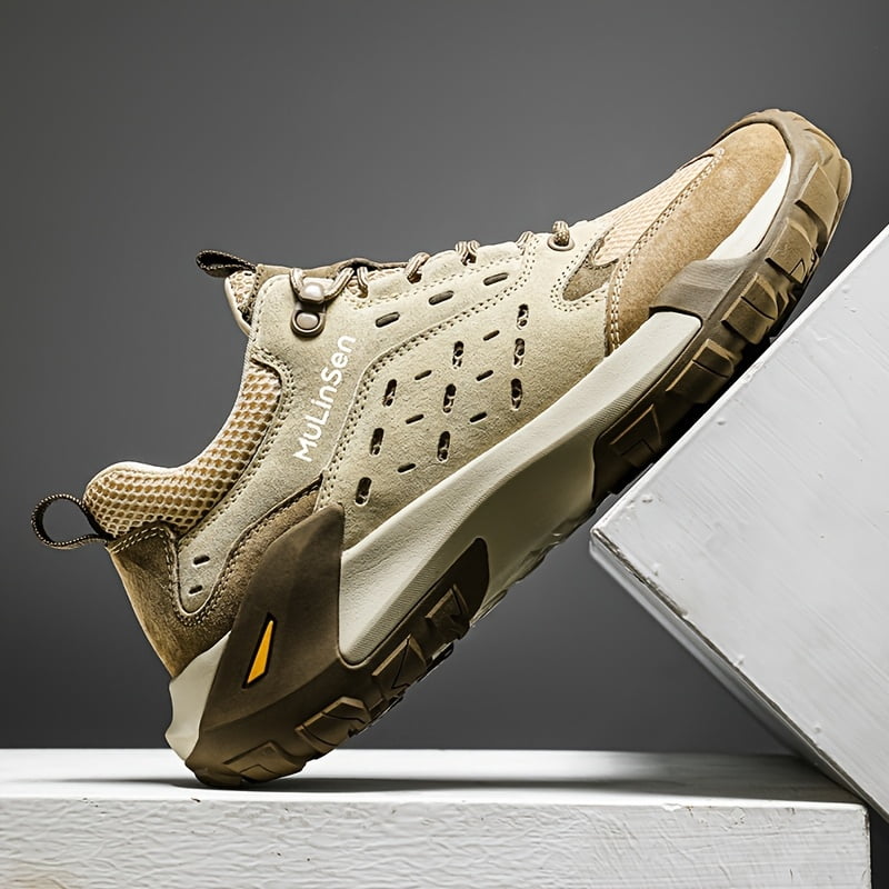 New Mesh Outdoor Hiking Shoes, Wear-Resistant Trekking Casual Shoes, Sports Anti-Slip Breathable Footwear