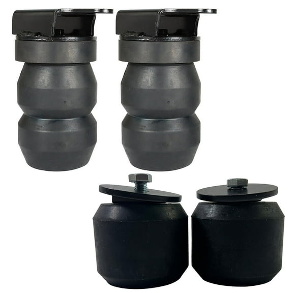 BST BSSP Rear & Front Axle Suspension Performance Enhancement System Bump Stops For 99-04 Silverado Sierra 2500 2001-2006 Chevrolet Silverado 1500 HD GMC Sierra 1500 HD Repalce GMFK25S GMRCK25S