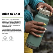 Klean Kanteen TKWide Insulated Water Bottle with Twist Cap - Stainless Steel Water Bottle - 32 Oz, Sea Spray