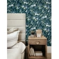 thumbnail image 5 of NextWall  Vintage Floral Peel and Stick Wallpaper 20.5 in. W x 18 ft. L - Teal, 5 of 8