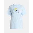 thumbnail image 5 of Disney Stitch Women's Graphic Tee with Short Sleeves, Sizes XXS-XXL, 5 of 5