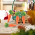 thumbnail image 3 of SIfdSeng Carottes de Pâques Mini Carottes Réalistes pour Centre de Table de Cuisine Fête de Pâques Bricolage Lapin, 3 of 7