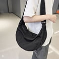 thumbnail image 2 of Bolso Bandolera Crescent Bolso Bandolera Gran Capacidad Bolso Bandolera (Negro), 2 of 9