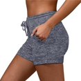 thumbnail image 1 of Shorts de Yoga à Cordon pour Femmes Séchage Rapide Couleur Unie Élastique Bas de Course, 1 of 3