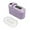 Taro purple, variant on Mini Ice Maker Countertop, Portable Compact Ice Machine, 8 Ice Cubes in 10 Mins, Small Nugget Ice Maker with Car Adapter, Quiet Bullet Ice Maker, for Home, Kitchen, Office, Camping
