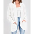 thumbnail image 2 of Suéter tipo cárdigan KIRUNDO 2024 Fall Open Front para mujer, 2 of 6