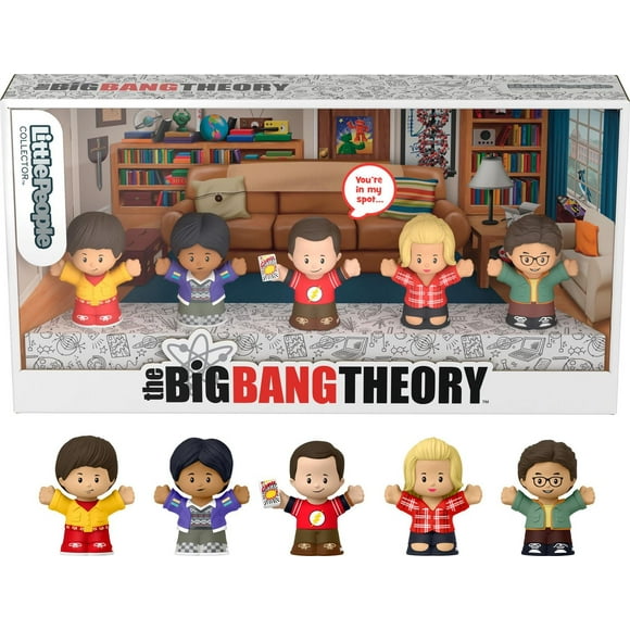Little People Collector Coffret The Big Bang Theory, 5 figurines