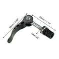 thumbnail image 3 of 2pcs 8mm Aluminium Alloy Bicycle Bike Seat Post Quick Release Pin Seatpost Skewer Bolt Black, 3 of 6