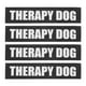 thumbnail image 1 of 2 Pairs Cami Hanger Removable Dog Tags Service Vest Dog Patches Pet Vest Appliques Pet Dog Vest Stickers, 1 of 4
