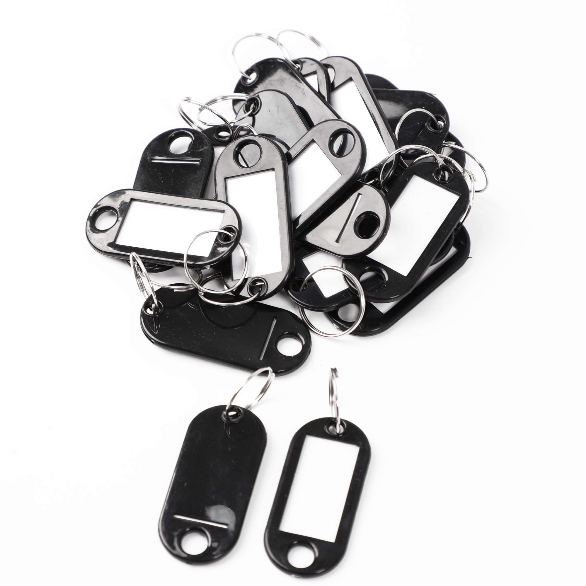 Unique Bargains Key ID Label Tags Split Ring Keyring