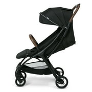 Jeep Altitude Compact Travel Stroller by Delta Children – Greenguard Gold Certified, Easy One Hand Fold, Lightweight, Extendable Canopy with Peek-a-Boo Window, 4 Wheel Suspension, Black