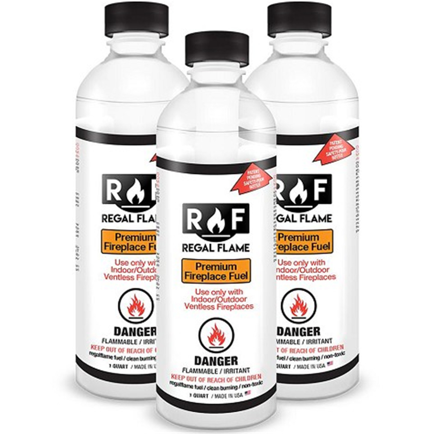 Regal Flame Ultra Pure Ventless Bio Ethanol Fireplace Premium Fuel 3