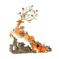 thumbnail image 3 of Estatua de alce, figura decorativa, soporte para botella de vino, colección de adornos de escritorio para Naranja, 3 of 9