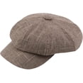 thumbnail image 6 of CoCopeaunts Newsboy Hats for Women Flat Cap Vintage Plaid Octagonal Newsboy Cap Artist Painter Berets Casual Adjustable Beret Hat, 6 of 7