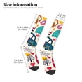thumbnail image 2 of Balery London Symbols Calcetines novedosos Calcetines deportivos Calcetines hasta la rodilla Calcetines de algodón Calcetines originales y geniales, 2 of 6