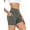 03# 1Pack:Gray, variant on Womens Plus Size 8" High Waist Spandex Shorts Yoga Workout Biker Athletic Shorts with Pockets,Gray,US Size 2XL