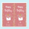 thumbnail image 4 of Milue 50Pcs Happy Birthday Sealing Sticker for Metal Wood Glass Gift Box Papper Bag, 4 of 14