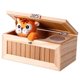 thumbnail image 1 of Caja de madera inútil, caja "Déjame en paz", la máquina más inútil, no toques, juguete de tigre, regalo con sonido, 1 of 5