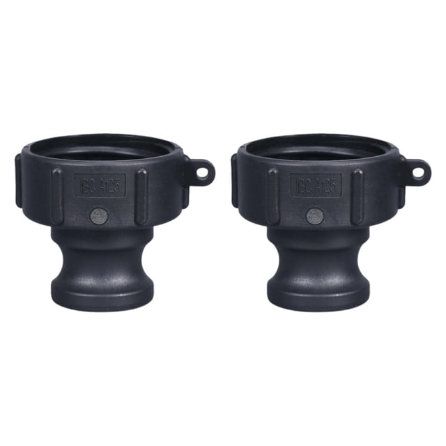 Adaptador de contenedor IBC, conector de grifo, ranura de leva, conector rápido, accesorio de contenedor IBC, conector de manguera de jardín para cubo TIPO 125