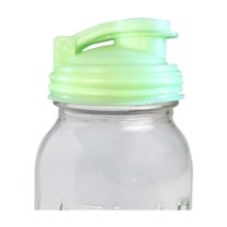 reCAP® Mason Jars Pour Carry-Loop Lid, Regular Mouth, Glow Green