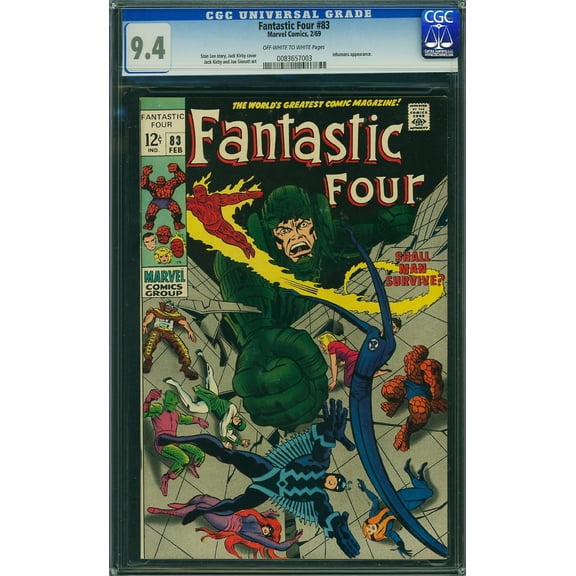 Fantastic Four #83 - CGC 9.4 Comic Book