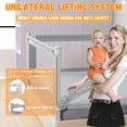 thumbnail image 7 of Toddler Bed Safety Rail Guard for Queen Size Beds (78.7"x78.7"x59"), Adjustable Height, Reinforced S Structure, , 3 Packs with Protective Bar, 7 of 7