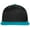 Black-Teal, variant on Embroidered POOP Face Text Image Logo-EM-0035-Navy