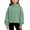 Mint Green-25, variant on Mitankcoo Girls Mock Neck Ribbed Top Kids Loose Long Sleeve Pullover Sweatshirt for Fall Winter Casual Daily Outfits 4-15Y