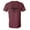 Maroon, variant on Men's Compass Hiking Short Sleeve T-Shirt