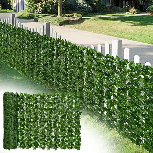 Fake Plants Promotion Sale! Nomeni Fence Artificial Fence Net Vine Decoration Garden Fence, Home Decor Clearance Sale Green