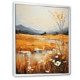 thumbnail image 2 of Designart "Minimalistic Infinite Fields Of Prairies I" Prairies Floater Framed Canvas Wall Art, 2 of 5
