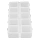 thumbnail image 1 of Contenedor de almacenamiento de compartimentos, caja organizadora de rejilla, organizador de almacenamiento de rejilla blanca, caja de almacenamiento diseñada por expertos, 1 of 12
