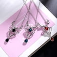 thumbnail image 4 of Collier Araignée Gothique Vintage pour Femmes - Pendentif Halloween - Bijou Reptile Style Punk - Collier Charme Araignée, 4 of 5