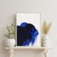 thumbnail image 1 of Póster imprimible de Billie Eilish, arte de pared musical minimalista, decoración retro de Billie Eilish, estilo azul, 1 of 1