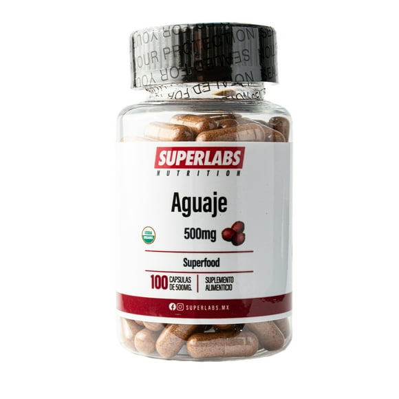 Superlabs Nutrition Aguaje 500 Mg 100 Capsulas Sabor Sin Sabor Agregar a favoritos $ 230