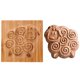 thumbnail image 5 of Molde Para Galletas Molde De Madera Para Galletas Con Forma De Oveja, Sello De Prensa Tallado Para Pastel De Galletas (F), 5 of 7