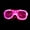 Pink 9M2, variant on Flashing LED Party Glasses, Qiopertar Under $5 Flashing LED Multi Color 'Slotted Shutter' Light Up Show Party Glasses