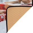 thumbnail image 5 of Ryvnso Snowman and Christmas Gifts Area Floor Mat Non-Slip Carpet Soft Rugs Doormats 31" x 20", 5 of 7