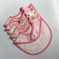 thumbnail image 3 of ensemble De Bavoirs Trois Pices Pour Bb, Bavoir En Coton Velcro Impermable/pack Conomique, 3 of 5