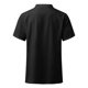 thumbnail image 3 of Camisas De Para Hombre Hombres Verano Casual Color sólido Top Stand Botón Dwon Cardigan Top Camisas Manga corta Camisa casual (Black, M), 3 of 4