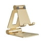 thumbnail image 1 of Soporte para teléfono móvil Nulaxy Dual, plegable, totalmente ajustable, dorado, 1 of 6